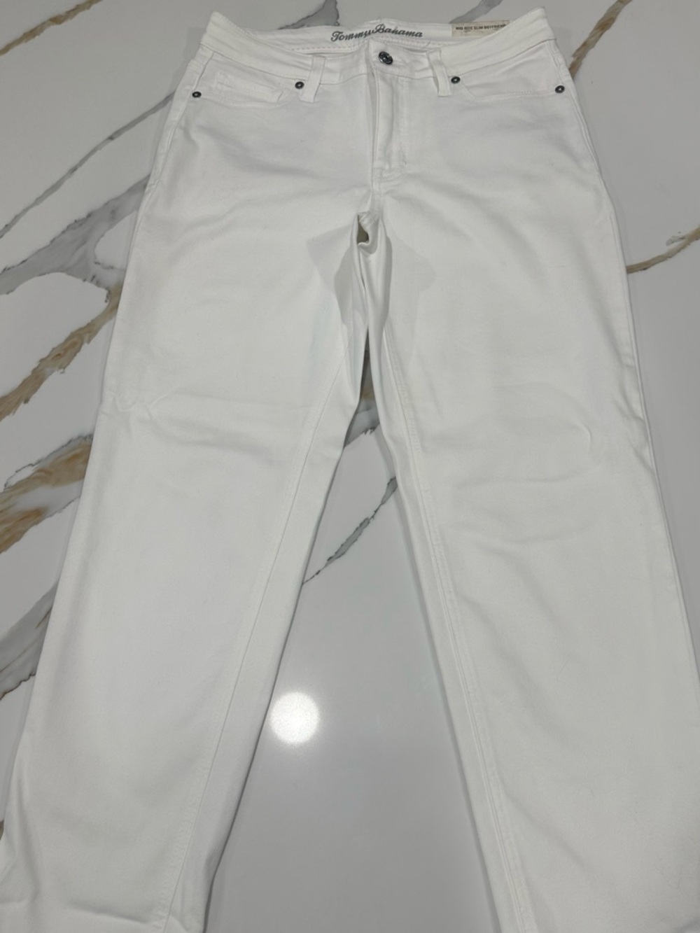 Tommy Bahama White Women’s Boyfriend Jeans